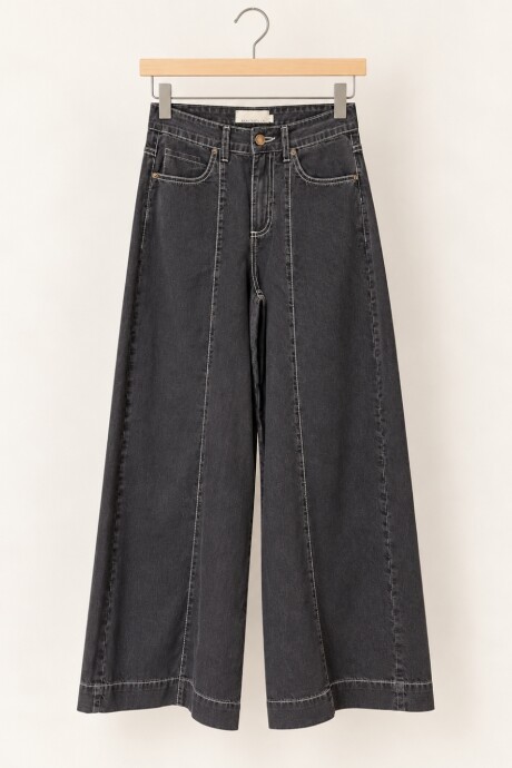 Pantalon Checa Negro Verano