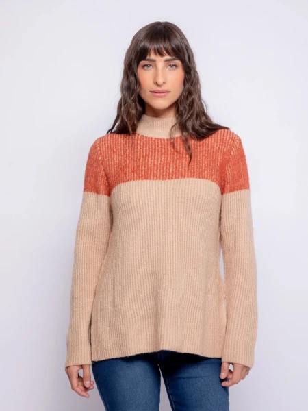 POLERA ALLIE AMALFI LADRILLO