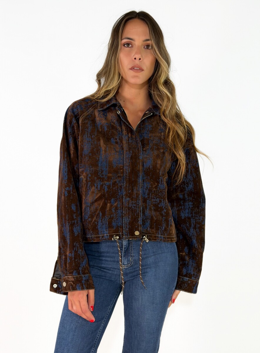 CHAQUETA ZARIA - CHOCOLATE 