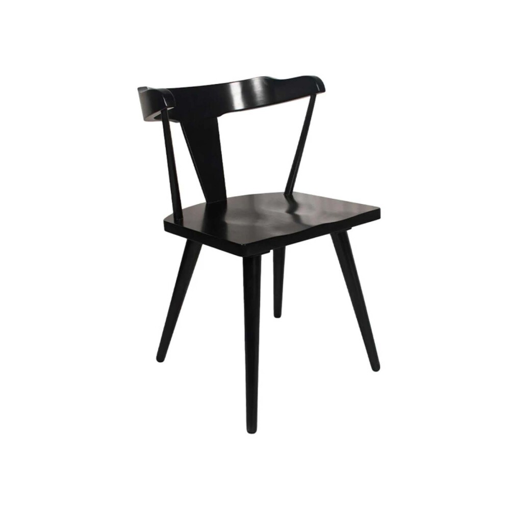 SILLA DE COMEDOR MADERA NEGRO WESTAN