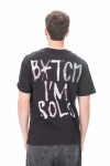 Remera Bytch Negro