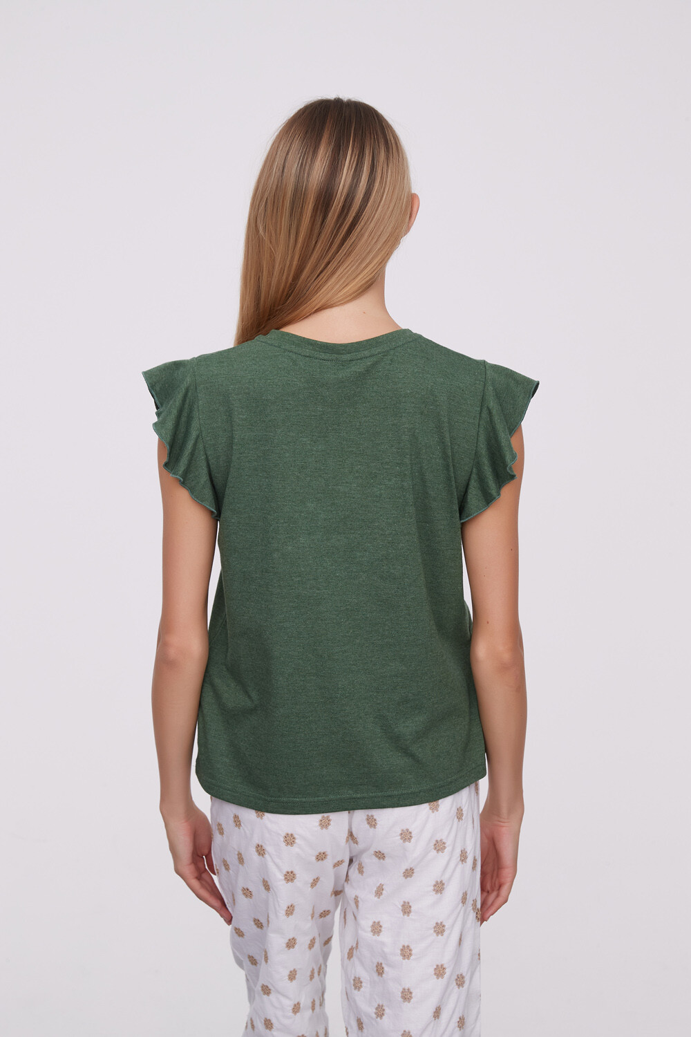 Musculosa Xenia Verde Seco