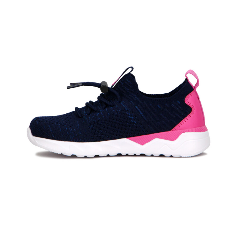 Diadora Lecco Running Kids Navy/fucsia Marino-fucsia