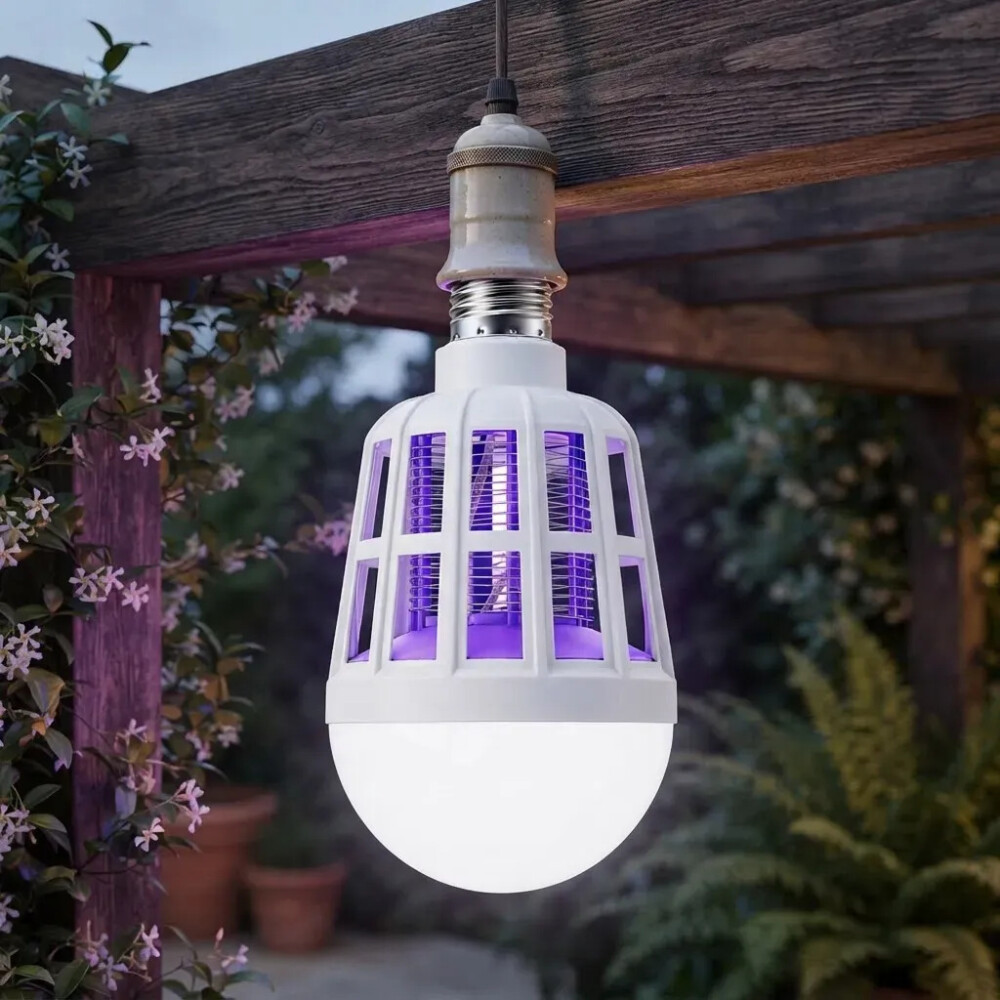Foco Lámpara Led Mata Mosquitos Insectos Foco Lámpara Led Mata Mosquitos Insectos
