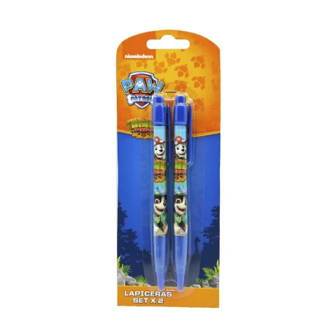 Set X2 lapiceras Paw Patrol MARSHALL