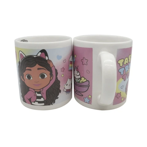 Taza Cerámica Infantil La Casa de Gabby 237 ml U