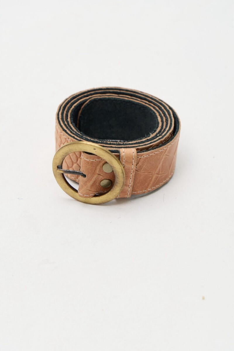 Cinto Blue - Camel 