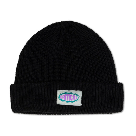 Gorro de lana Critical Slide Burst Logo - Negro Gorro de lana Critical Slide Burst Logo - Negro
