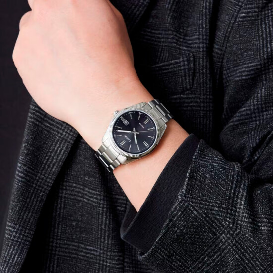 Reloj CASIO MTP1302D-1A1VDF en Acero Plata Esfera 44mm 0