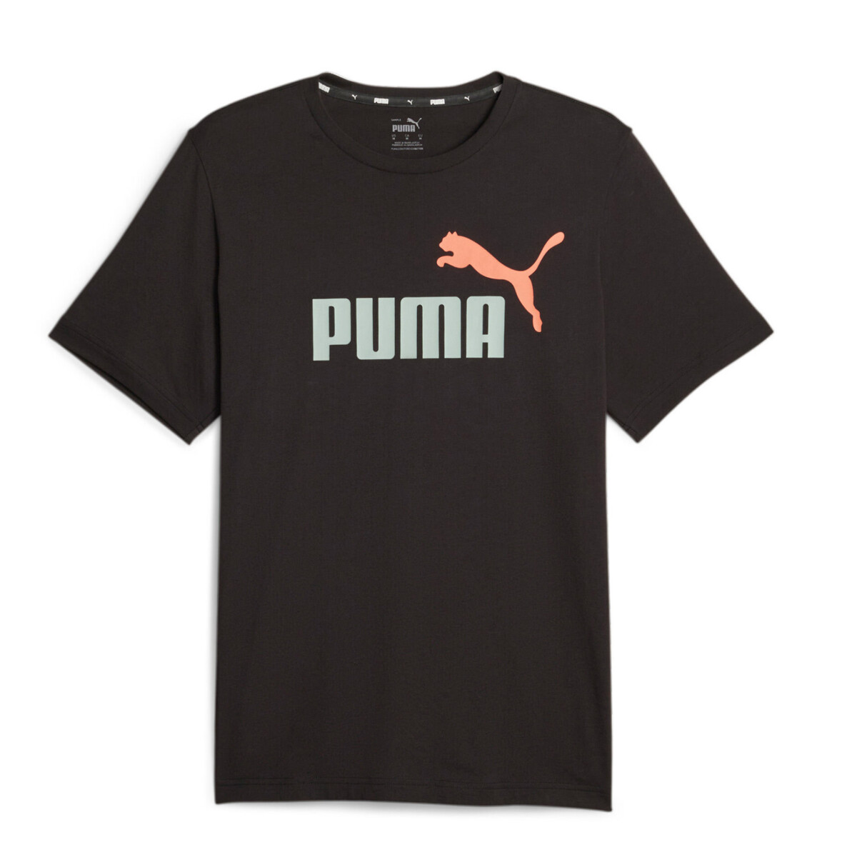 Remera de Hombre Puma Essentials 2 Colour Puma - Negro 
