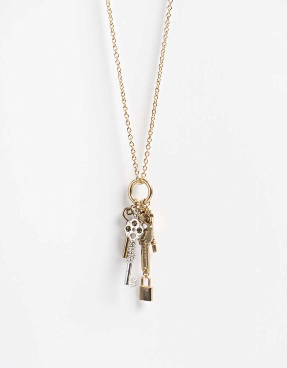 Collares Largos Barroco - Dorado Antique Gold 