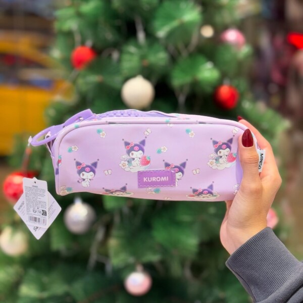 Cartuchera cierre XL Sanrio Kuromi