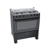 Cocina A Gas - James 5 Hornallas C150 B Negro