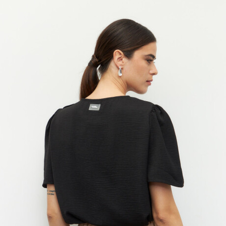 TOP FERRADURA Negro