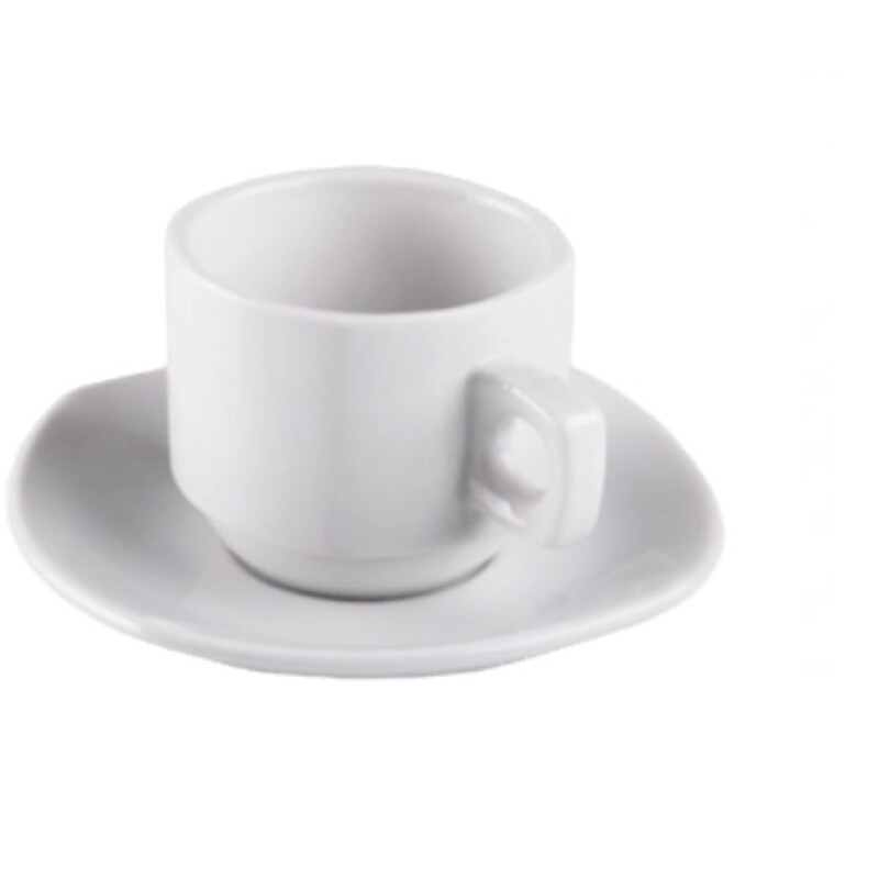 Taza de 80ml. con plato Taza de 80ml. con plato