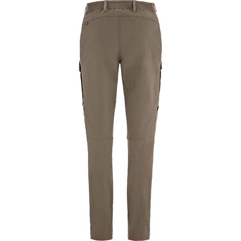 Pantalón Fjallraven Abisko Hybrid Trail Trs W Mujer Suede Brown