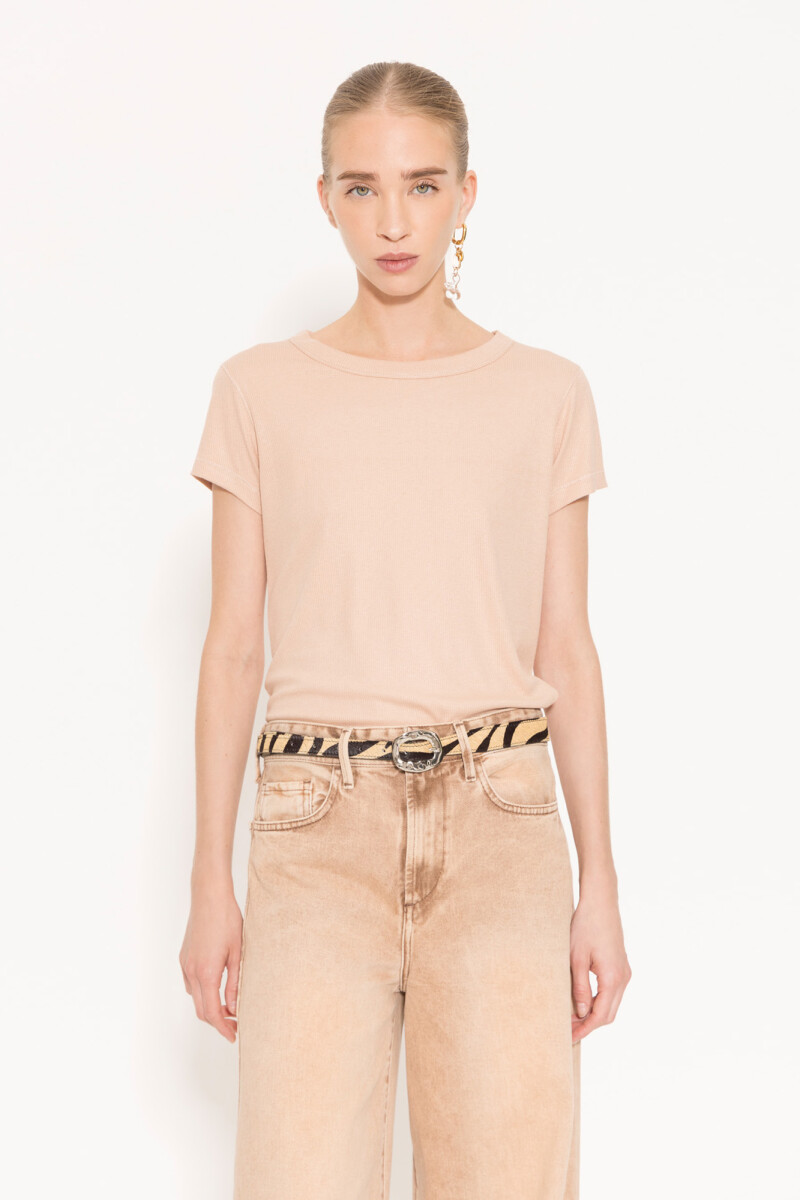 REMERA VIR Beige