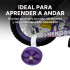 Bicicleta infantil Shengdi Rod 12 Canasto Parrilla Rueditas Color Violeta