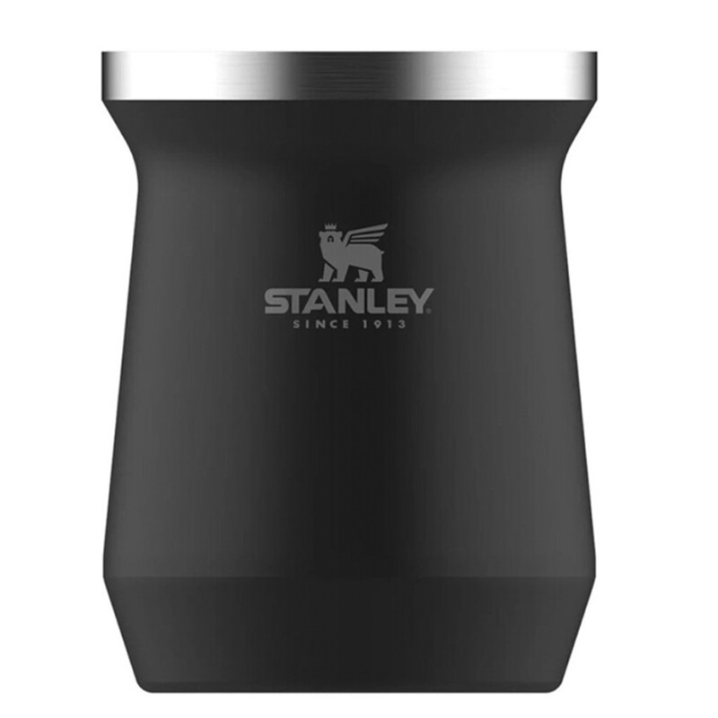 Combo Stanley Classic 940ml + Mate 230ml + Bombilla Spoon Acero Inoxidable Negro
