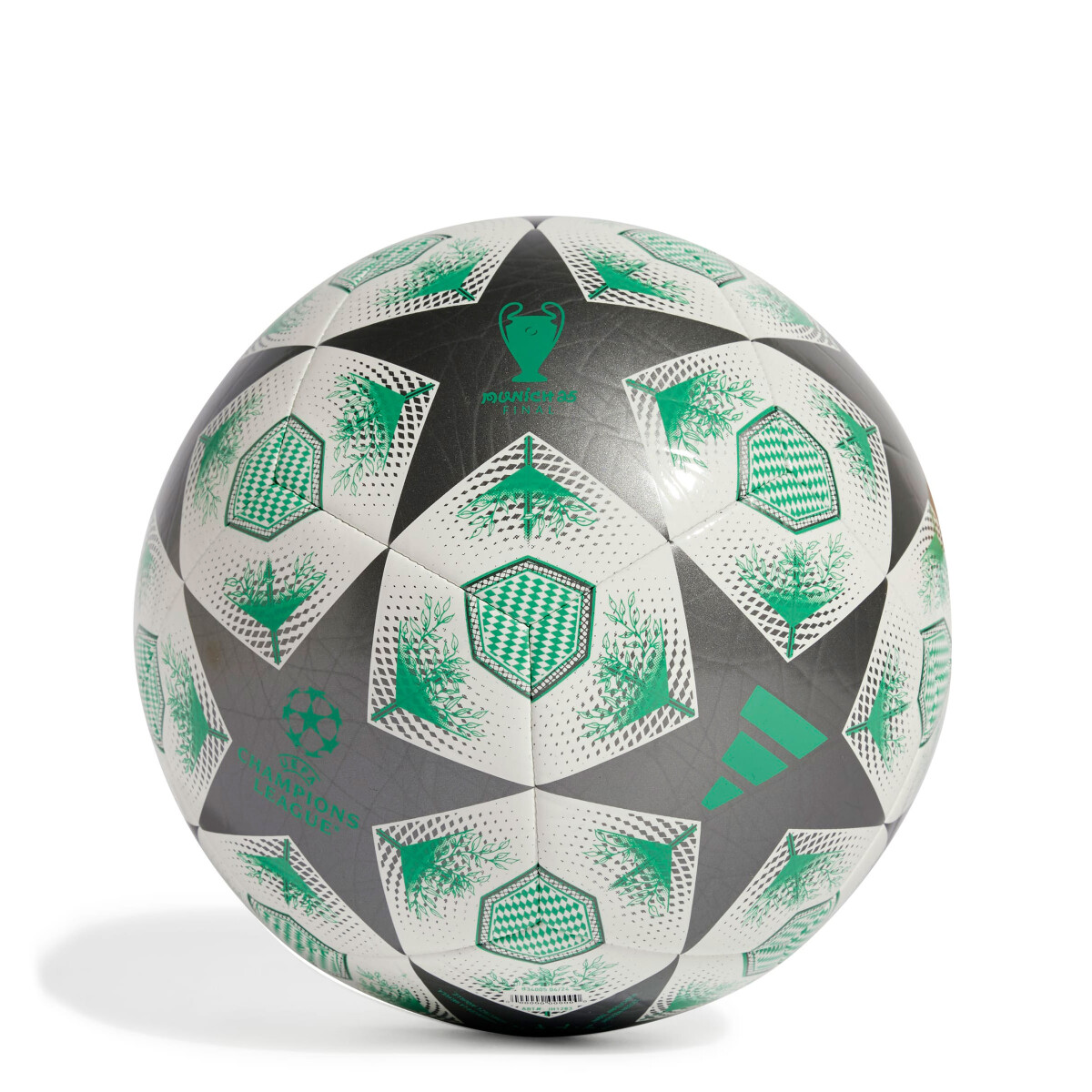 Pelota Adidas Munich Final 25 - Blanco - Verde - Negro 