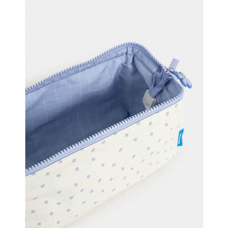 Cartuchera Plegable Blanco Crudo