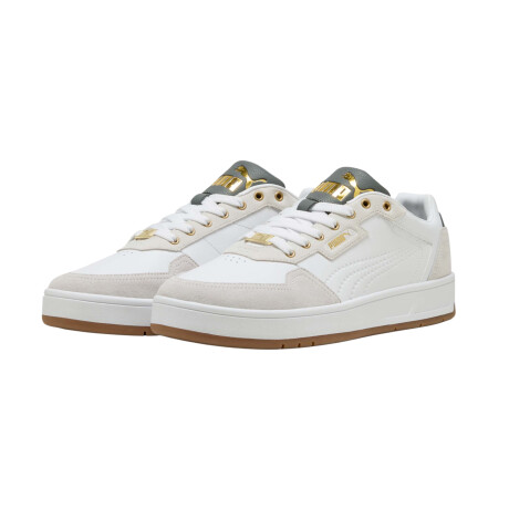 Championes Puma Court Classic White/Beige/Navy