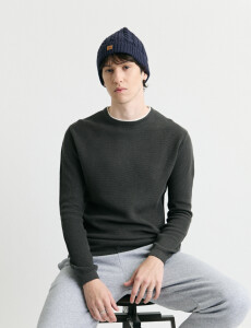 470169 SWEATER FERAUD Gris Oscuro