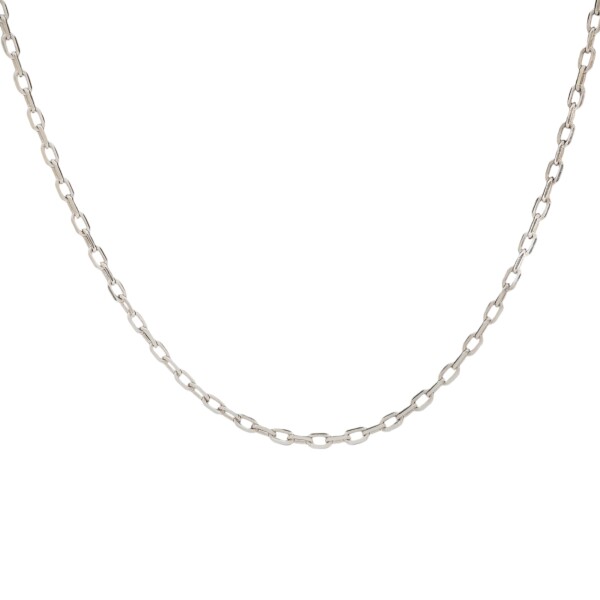 Cadena Force Oval-Plata 925-Sin Piedra-CD3133 sinpiedra