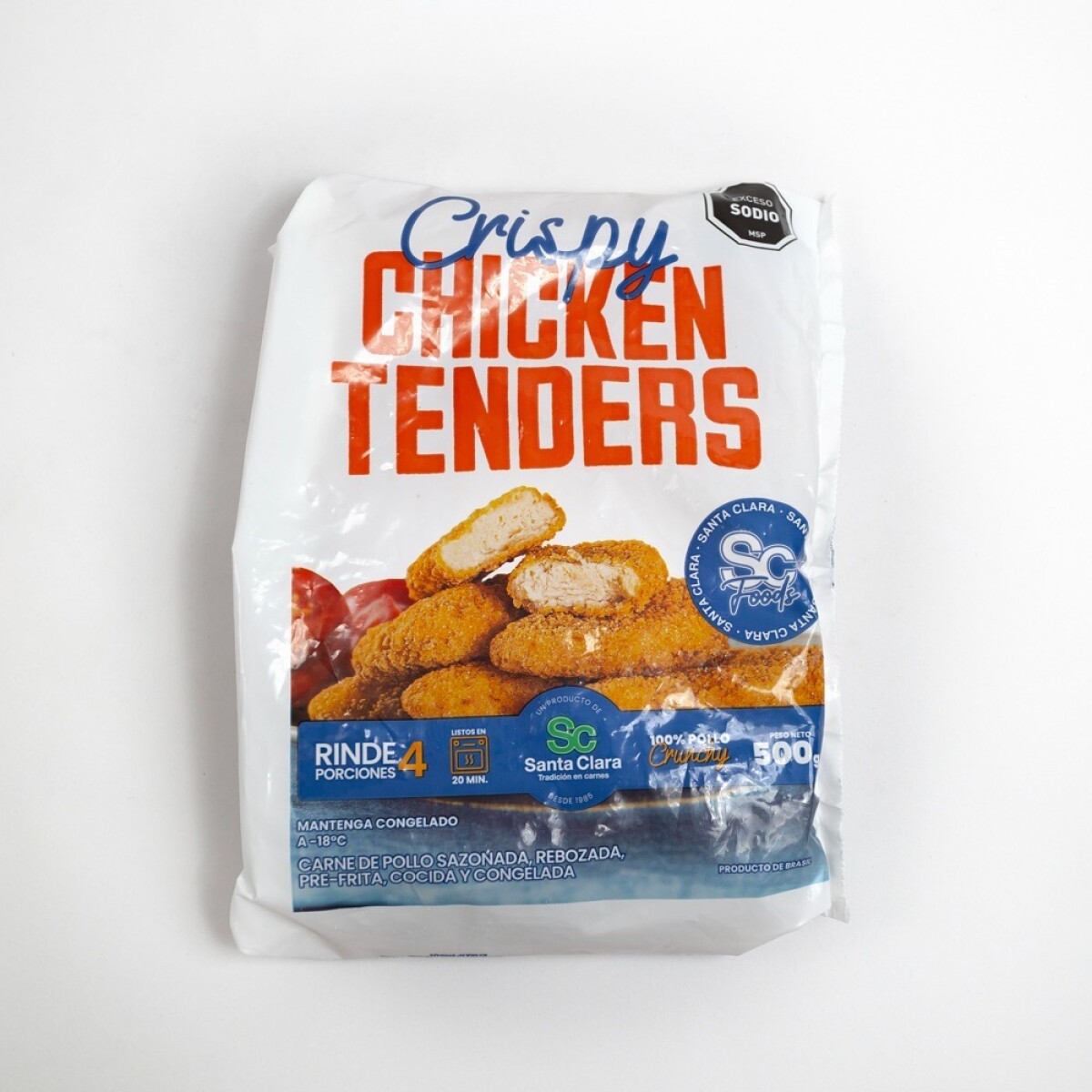 2 POR $159!! MINI PECHUGA REBOZADA CRUJIENTE 500 GRS 