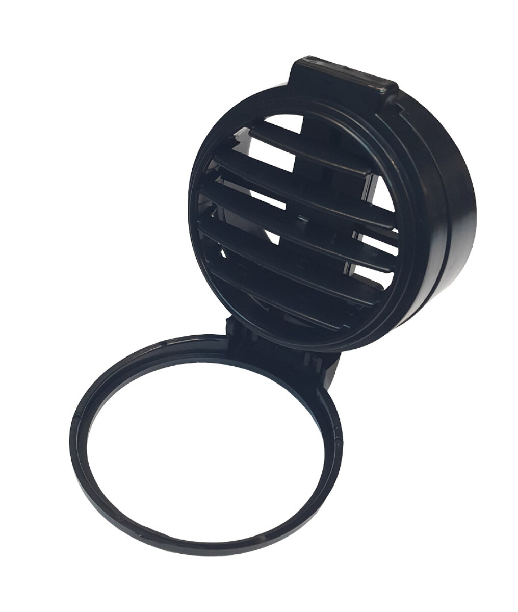 ACCESORIO INTERIOR - PORTA VASO PLEGABLE NEGRO - 