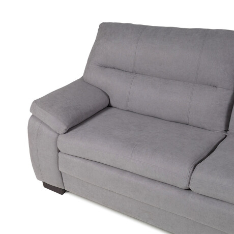 Sofá Adria (Outlet) - Tela Microfibra - 3 cuerpos 12074 (Gris)