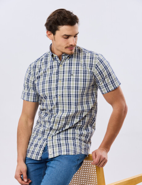 CAMISA CUADROS Verde
