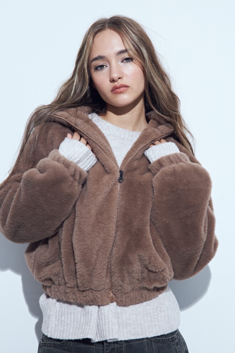CAMPERA TIPPED Tostado