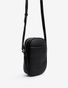 Complemento Marroquinería Porta Celular Con Bolsillo Delantero - Negro