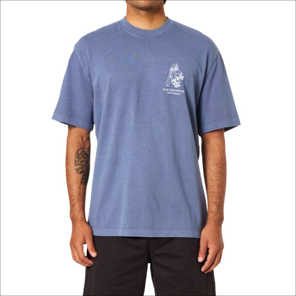 Remera Katin Forecast Relaxed - Azul 