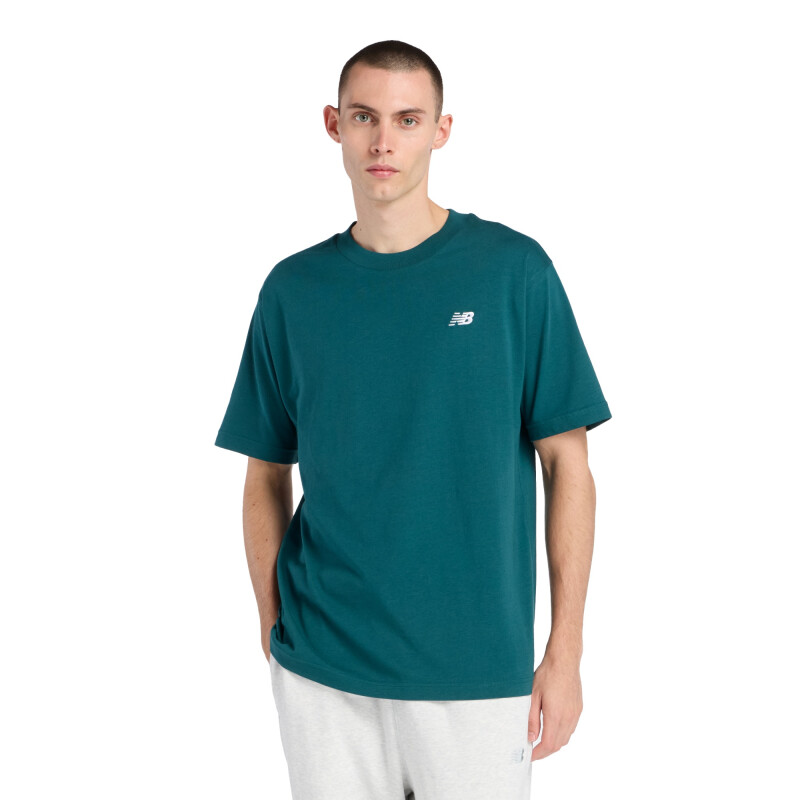REMERA NEW BALANCE de Hombre - MT41509AAV Verde Petroleo