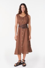 Vestido Henna Chocolate