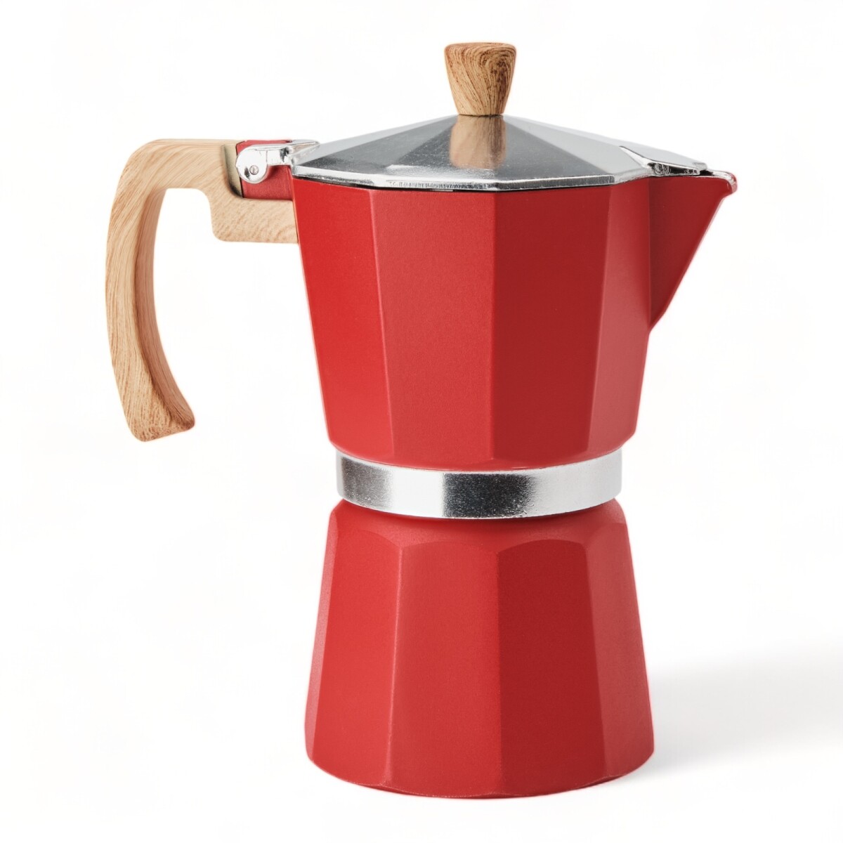 Cafetera Italiana Espresso 6 Tazas Aluminio 