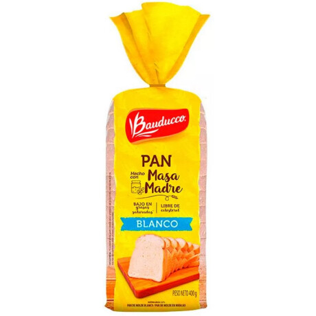 PAN BAUDUCCO MASA MADRE 400G BLANCO PAN BAUDUCCO MASA MADRE 400G BLANCO