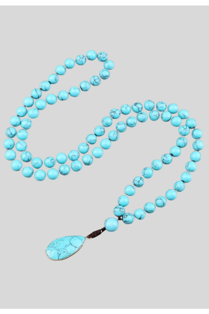 COLGANTE CON DIJE TURQUESA