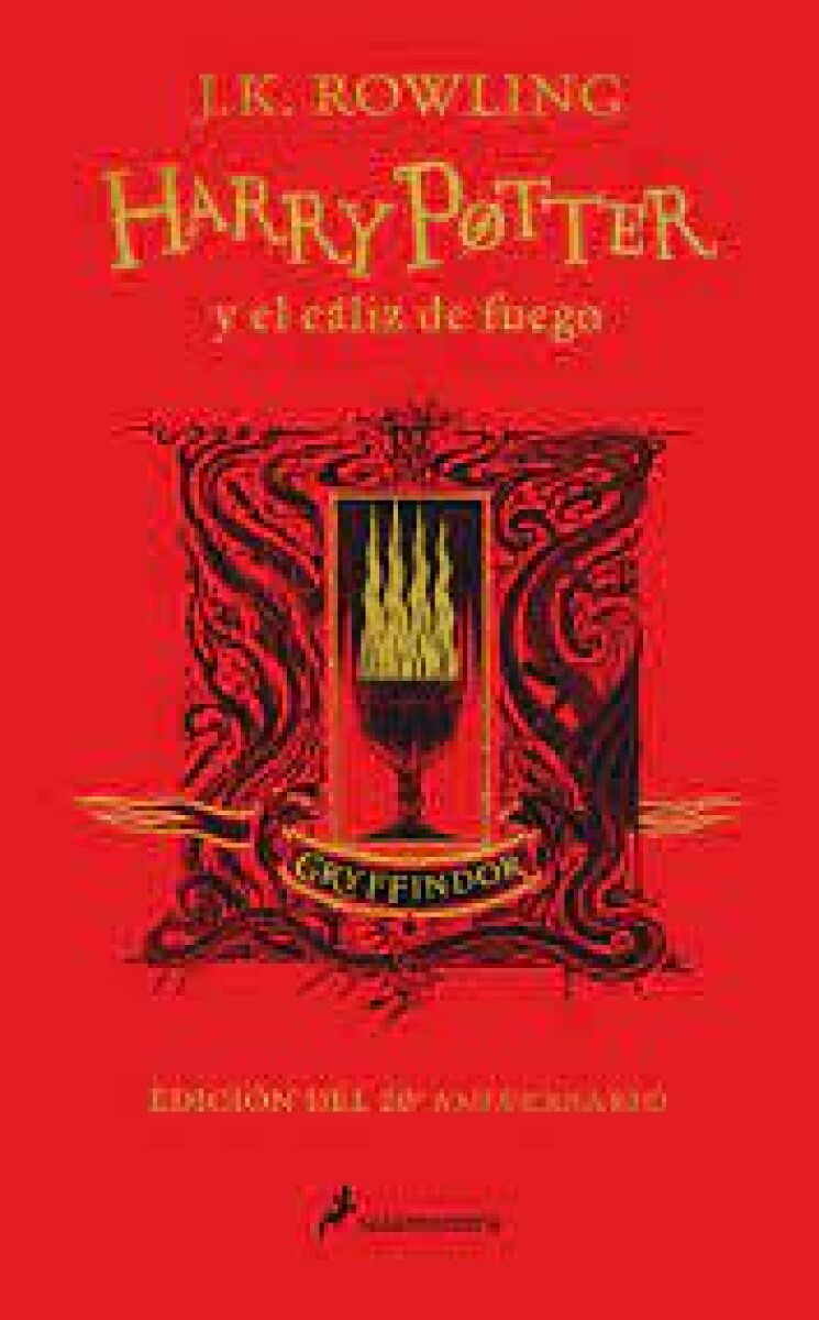Harry Potter y el cáliz de fuego (edición Gryffindor de 20º aniversario) (Harry Potter 4) 