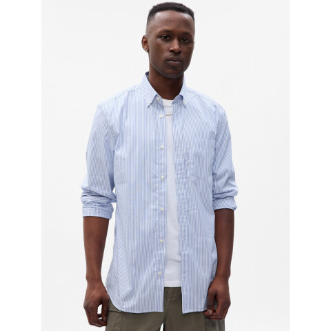 FA/HOL23 LS ECO COOL MAX POP BAS STANDARD BLUE STRIPE