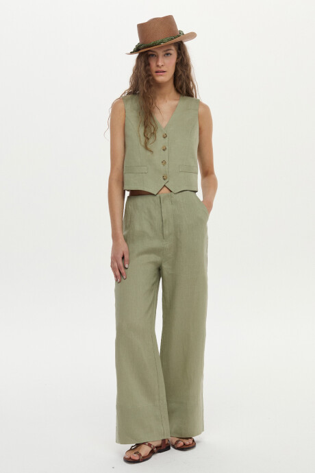 Pantalón Kai Verde Militar