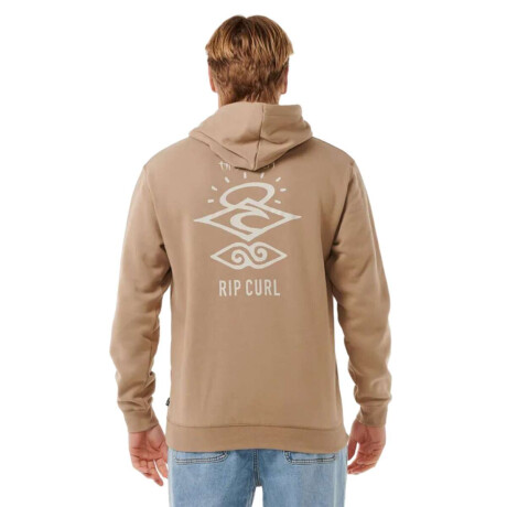 Canguro Rip Curl Search Icon Hood Beige