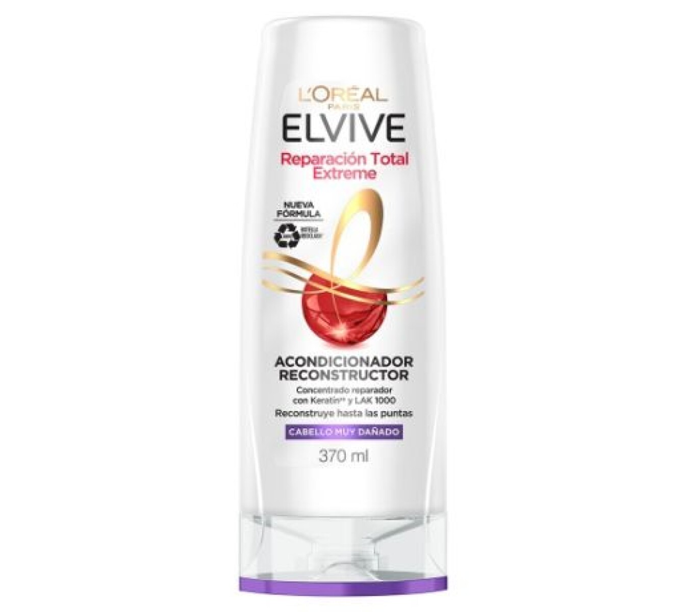 Elvive Reparación Total Extreme Acondicionador 370ml – Hidratación y Reparación Profunda