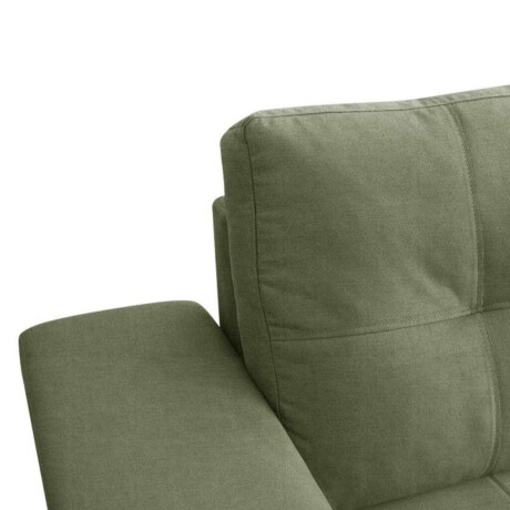 Sillon 2 Cuerpos en tela de Lino Palazio Verde