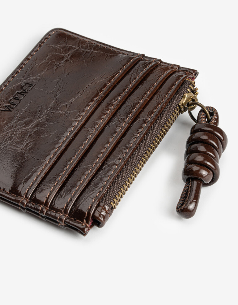 Tarjeteros Billetera - Marron Chocolate