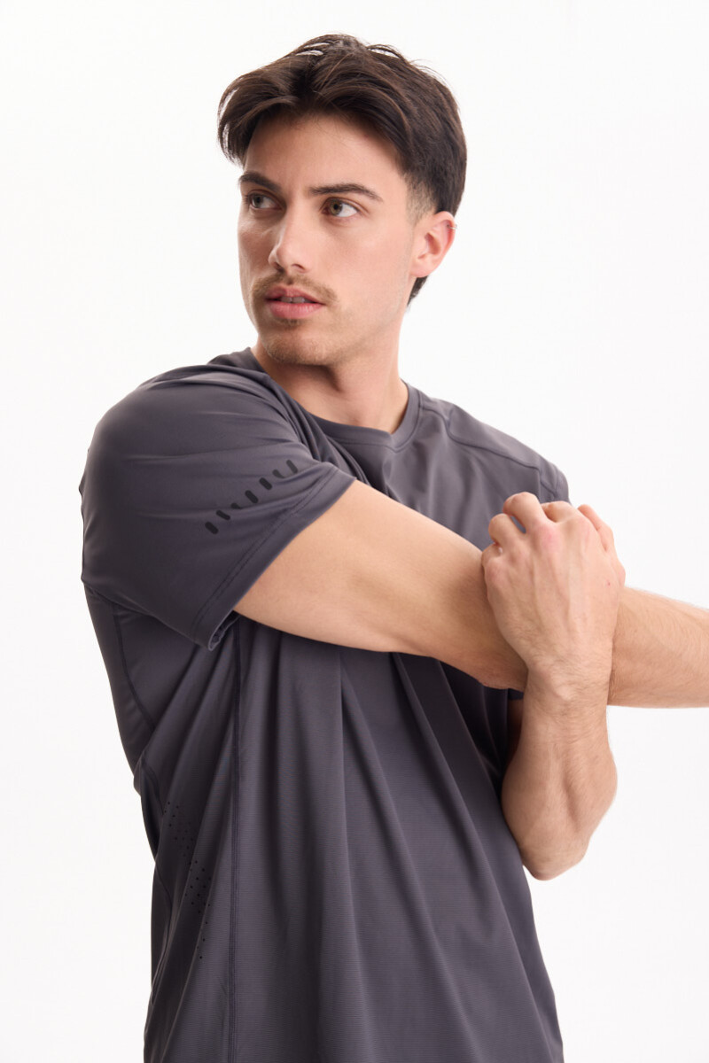 Remera DryFit Blaze Gris