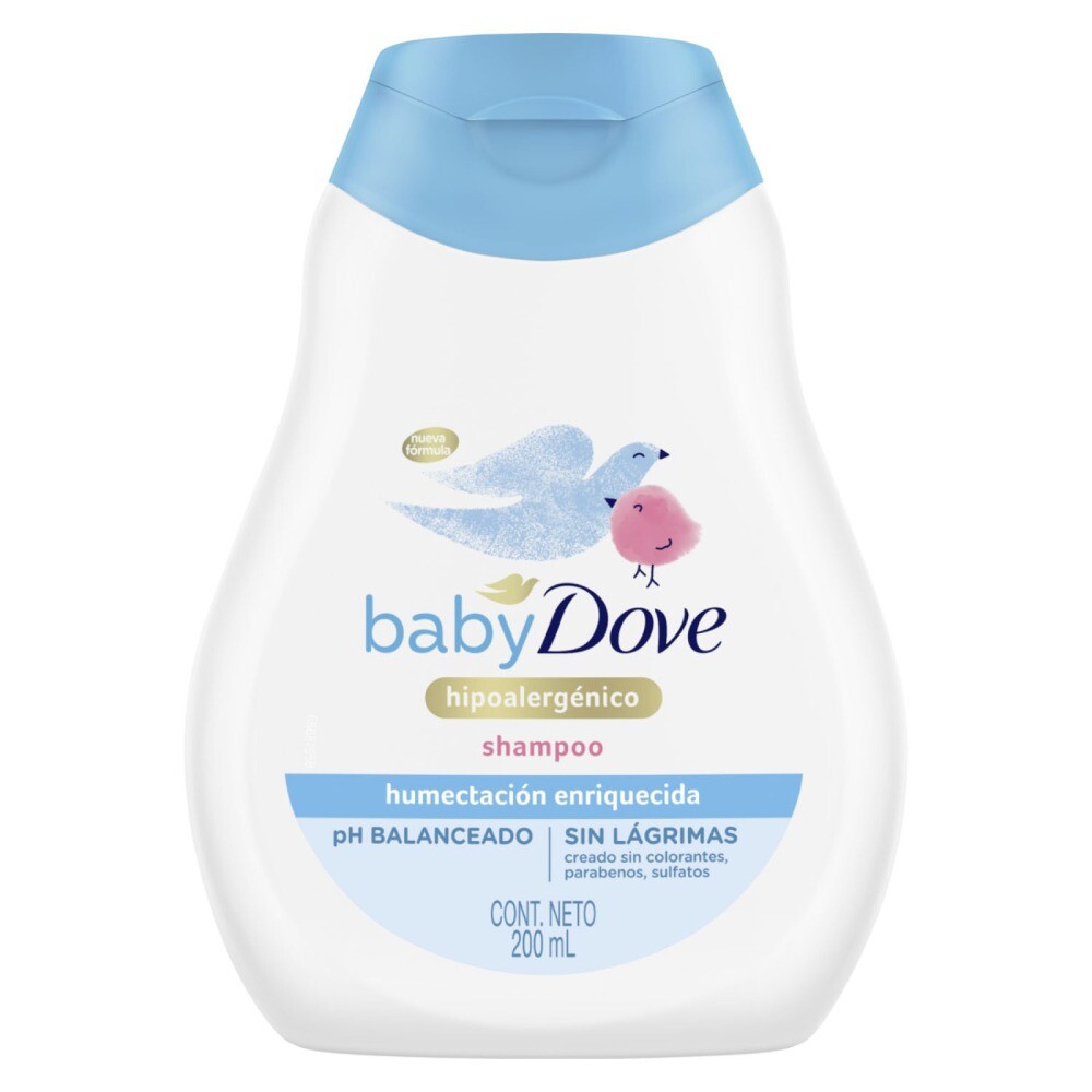 Shampoo Dove Baby Humectación Enriquecida 200 ml Shampoo Dove Baby Humectación Enriquecida 200 ml