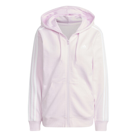 Campera de Mujer Adidas c/Capucha Essentials Rosa - Blanco